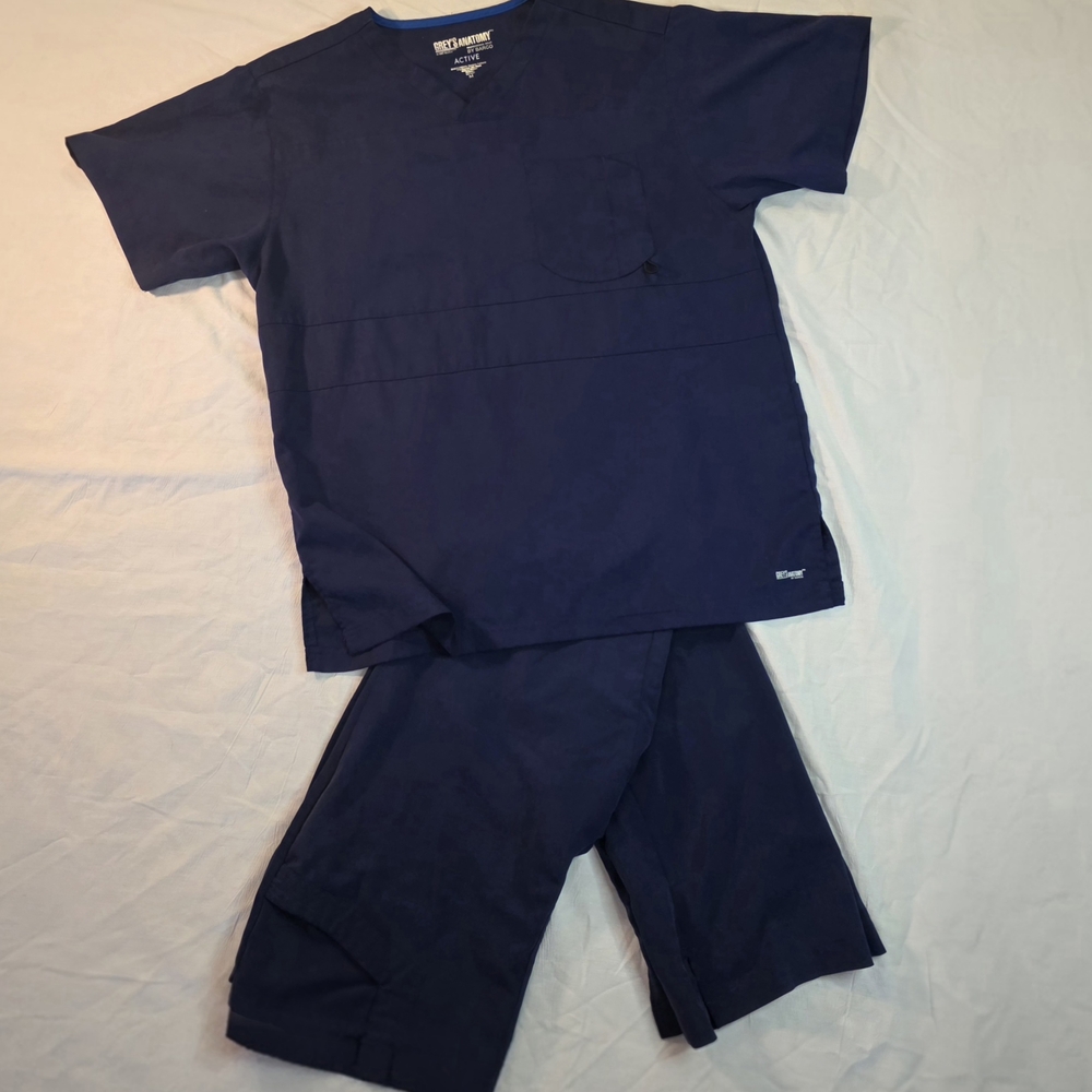 Grey's Anatomy Navy Blue Women's Tunic Top